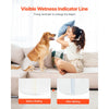 VEVOR Disposable Dog Diapers, Super Absorbent Female Dog Diapers, 360° Leak-Proof Female Doggy Pet Diaper with Wetness Indicator for Heat Period, Training, Incontinence - M, 96 Count (2 Packs of 48)