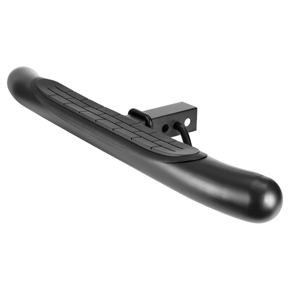 VEVOR Hitch Step for 2 Inch Receiver, Universal Rear Bumper Guard Protector with 350 LBS Load Capacity, Non-Slip Tow Hitch Step with Pin Kit and Stabilizer, Fit for Truck, SUV, Pickup, Trailer
