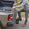 VEVOR Hitch Step for 2 Inch Receiver, Universal Rear Bumper Guard Protector with 350 LBS Load Capacity, Wide & Non-Slip Tow Hitch Step with Pin Kit and Stabilizer, Fit for Pickup, Trailer, Truck, SUV