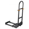 VEVOR Golf Cart Grab Bar, 17.7 x 9.3 x 35.6 Inch, Compatible with Most Golf Carts with Metal Footplates, No Modification Needed, 27.5 to 33.5 Inch Height Adjustable Carbon Steel Rear Seat Grab Bar