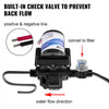 VEVOR Fresh Water Pump, 12 V Self Priming Sprayer Pump, 3 GPM RV Water Pump, with Pressure Switch 55 PSI Self Priming Water Pump, Detachable Strainer 12V Diaphragm Pump for RV Camper Marine Boat Lawn