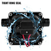 VEVOR Fresh Water Pump, 12 V Self Priming Sprayer Pump, 3 GPM RV Water Pump, with Pressure Switch 55 PSI Self Priming Water Pump, Detachable Strainer 12V Diaphragm Pump for RV Camper Marine Boat Lawn