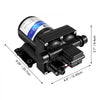 VEVOR Fresh Water Pump, 12 V Self Priming Sprayer Pump, 3 GPM RV Water Pump, with Pressure Switch 55 PSI Self Priming Water Pump, Detachable Strainer 12V Diaphragm Pump for RV Camper Marine Boat Lawn