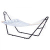 VEVOR Universal 2 Person Hammock Stand, Adjustable Heavy Duty 550 lbs Capacity Hammock Stand Fits 7.5-13.5 ft Hammocks for Outdoor and Indoor Portable Hammock Stand with Chain, Hook, and Carrying Bag