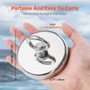 VEVOR Fishing Magnet, 1000 LBS/454 Kg Pulling Force Super Strong Neodymium Fishing Magnet, Rare Earth Magnet with Handle Diameter 2.72 in/69 mm for Retrieving in River, Magnetic Fishing, Heavy Hanging