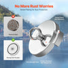 VEVOR Fishing Magnet, 700 LBS/318 Kg Pulling Force Super Strong Neodymium Fishing Magnet, Rare Earth Magnet with Handle Diameter 2.36 in/60 mm for Retrieving in River, Magnetic Fishing, Heavy Hanging