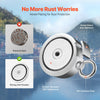 VEVOR Magnet Fishing Kit, 2000 LBS/907 Kg Double-Sided Pulling Force Strong Magnet Fishing Kit, Rare Earth Neodymium Magnetic Fishing Kit Includes Grappling Hook, Heavy Duty Rope, Gloves and Eyebolt