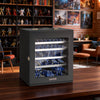 VEVOR Miniatures Storage Case, Warhammer Carrying Case Fits for 2500-3500 Scale Models, Wooden Miniatures Display Holder with 5 Tray & 13 Slots, Miniature Case for Collectible (Minis Not Included)