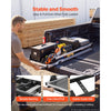 VEVOR Slide-Out Truck Bed Cargo Tray 600 lbs Capacity Fits 5'5"-5'11" Beds, Heavy-Duty Bed Slide, for Full-Size Pickup Trucks, 75% Extension, Easy Tailgate Access, Sliding Storage Organizer System