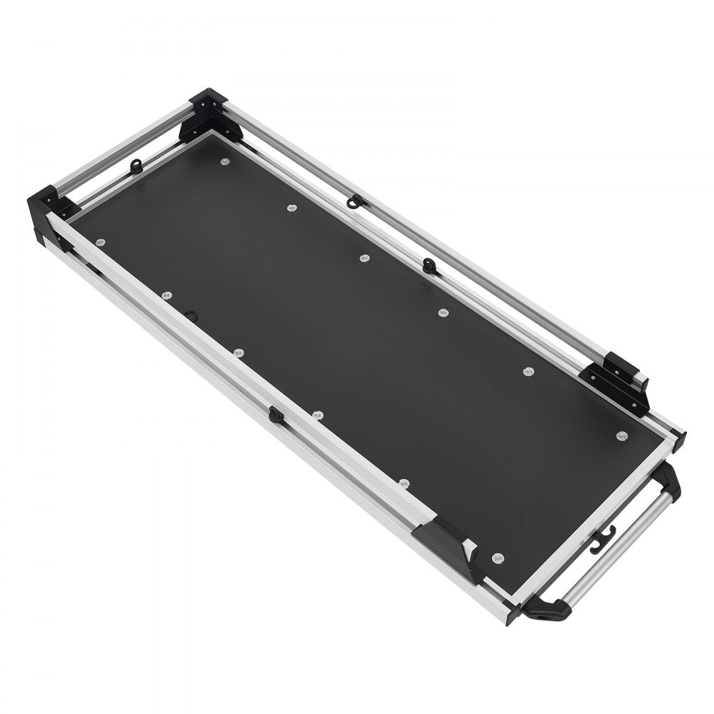 VEVOR Slide-Out Truck Bed Cargo Tray 600 lbs Capacity Fits 5'5"-5'11" Beds, Heavy-Duty Bed Slide, for Full-Size Pickup Trucks, 75% Extension, Easy Tailgate Access, Sliding Storage Organizer System