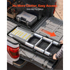 VEVOR Slide-Out Truck Bed Cargo Tray 500 lbs Capacity Fits 5'&Shorter Beds, Heavy-Duty Bed Slide, for Mid-Size Pickup Trucks, Durable HDPE Material, Easy Tailgate Access, Sliding Storage Organizer