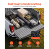 VEVOR Slide-Out Truck Bed Cargo Tray 500 lbs Capacity Fits 5'&Shorter Beds, Heavy-Duty Bed Slide, for Mid-Size Pickup Trucks, Durable HDPE Material, Easy Tailgate Access, Sliding Storage Organizer