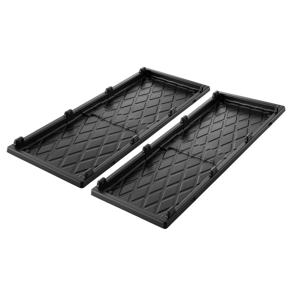 VEVOR Slide-Out Truck Bed Cargo Tray 500 lbs Capacity Fits 5'&Shorter Beds, Heavy-Duty Bed Slide, for Mid-Size Pickup Trucks, Durable HDPE Material, Easy Tailgate Access, Sliding Storage Organizer