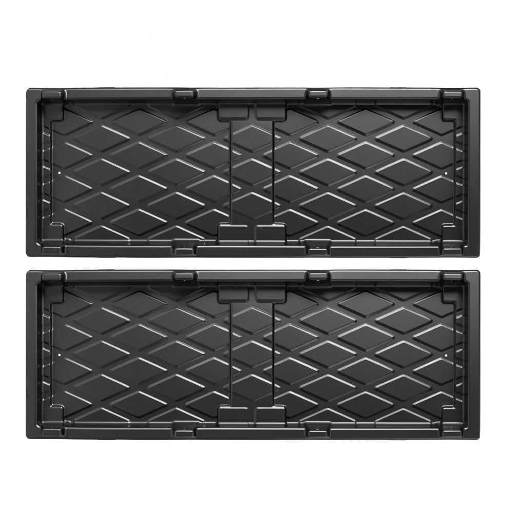 VEVOR Slide-Out Truck Bed Cargo Tray 500 lbs Capacity Fits 5'7" Beds&Longer, Heavy-Duty Bed Slide, for Full-Size Pickup Trucks, Durable HDPE Material, Easy Tailgate Access, Sliding Storage Organizer