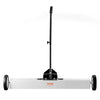 VEVOR 36-Inch Magnetic Sweeper with Wheels, 55 lbs Capacity, with Telescoping Magnetic Pickup Tool, Adjustable Handle, Magnetic Pickup Sweeper to Pick Up Nails and Screws, for Workshop, Garage, Yard