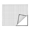 VEVOR Magnetic Window Screen,  58.27 x 39.17 inch PVC and Fiberglass Mesh, White Frames with Black Magnetic Strip and Wind Clips, No Drilling Easy Installation, Magnetic Screen for House Window