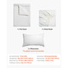 VEVOR 4-Piece Bed Sheet Set - King Size, 100% Brushed Microfiber Bedding Set with 2 Pillowcases, 1 Flat Sheet & 1 Fitted Sheet, Breathable & Wrinkle-Resistant Luxury Bed Sheets for Hotels, Bedrooms