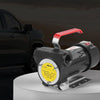 VEVOR Fuel Transfer Pump, 12V DC 10 GPM 1/4 HP, Portable Electric Diesel Transfer Pump with Automatic Shut-Off Fuel Nozzle, High Flow, Long Inlet & Outlet Hose for Diesel, Kerosene, Transformer Fuel