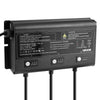 VEVOR Marine Battery Charger, 3-Bank, 5A 12V Onboard Boat Charger, IP68 Waterproof Smart On-Board Battery Charger, for Lithium-Ion (LiFePO4), NCM, Lead-Acid Batteries, Large Boat, Yacht, RV, Trailer