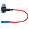 VEVOR Fuse Tap, 24 Packs, 4 Types 12V Car Add-a-Circuit Fuse Tap Adapter, Standard Mini Micro2 and Low Profile Mini Blade Fuses Holder, ATO ATC ATM Fuses Adapter Jumper for Cars Trucks Boats
