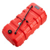 VEVOR Marine Fuel Tank 24 Gallon Boat Gas Tank Electronic Fuel Level Sensor, Portable Outboard Gas Can for Outboard Engine Boats, Yacht, Fishing Boat, Deck Boat, Gas Container, 4 mm Thick HDPE, Red