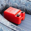 VEVOR Marine Tank, 6.34-Gallon/24-L Marine Portable Tank Outboard Marine Boat Transfer Tank with 9.8ft Hose, Gauge for Outboard Engine Boats, Yacht, Fishing Boat, Deck Boat, Red
