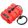 VEVOR Marine Fuel Tank, 8.7 Gallon Boat Gas Tank Portable Outboard Gas Can, for Outboard Engine Boats, Yacht, Fishing Boat, Deck Boat, Gas Container, Fuel Gauge, Hose & Primer Bulb, Premium HDPE, Red