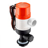 VEVOR Livewell Pump for Boat, 12V 1100 GPH Straight Livewell Aerator Pump with Dual Inlet, ABA Housing & Detachable Motor Cartridge, Corrosion-Resistant Livewell/Baitwell Pump for Freshwater Saltwater