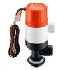 VEVOR Livewell Pump for Boat, 12V 500 GPH Straight Livewell Aerator Pump with Dual Inlets, ABA Housing & Detachable Motor Cartridge, Corrosion-Resistant Livewell/Baitwell Pump for Freshwater Saltwater