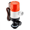 VEVOR Livewell Pump for Boat, 12V 800 GPH Straight Livewell Aerator Pump with Dual Inlet, ABA Housing & Detachable Motor Cartridge, Corrosion-Resistant Livewell/Baitwell Pump for Freshwater Saltwater