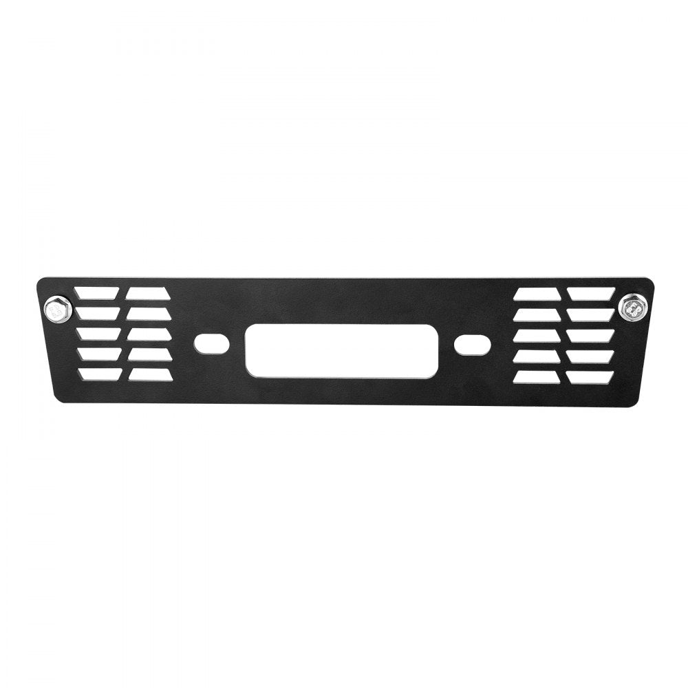 VEVOR Winch Mount, Winch Capacity of 907-1633 kg, Trailer Hitch Winch Mount for Select Polaris Ranger Models (2010-2021), 3 Mounting Hole Design, Powder Coated Steel, Fit for Muddy Road Rescue