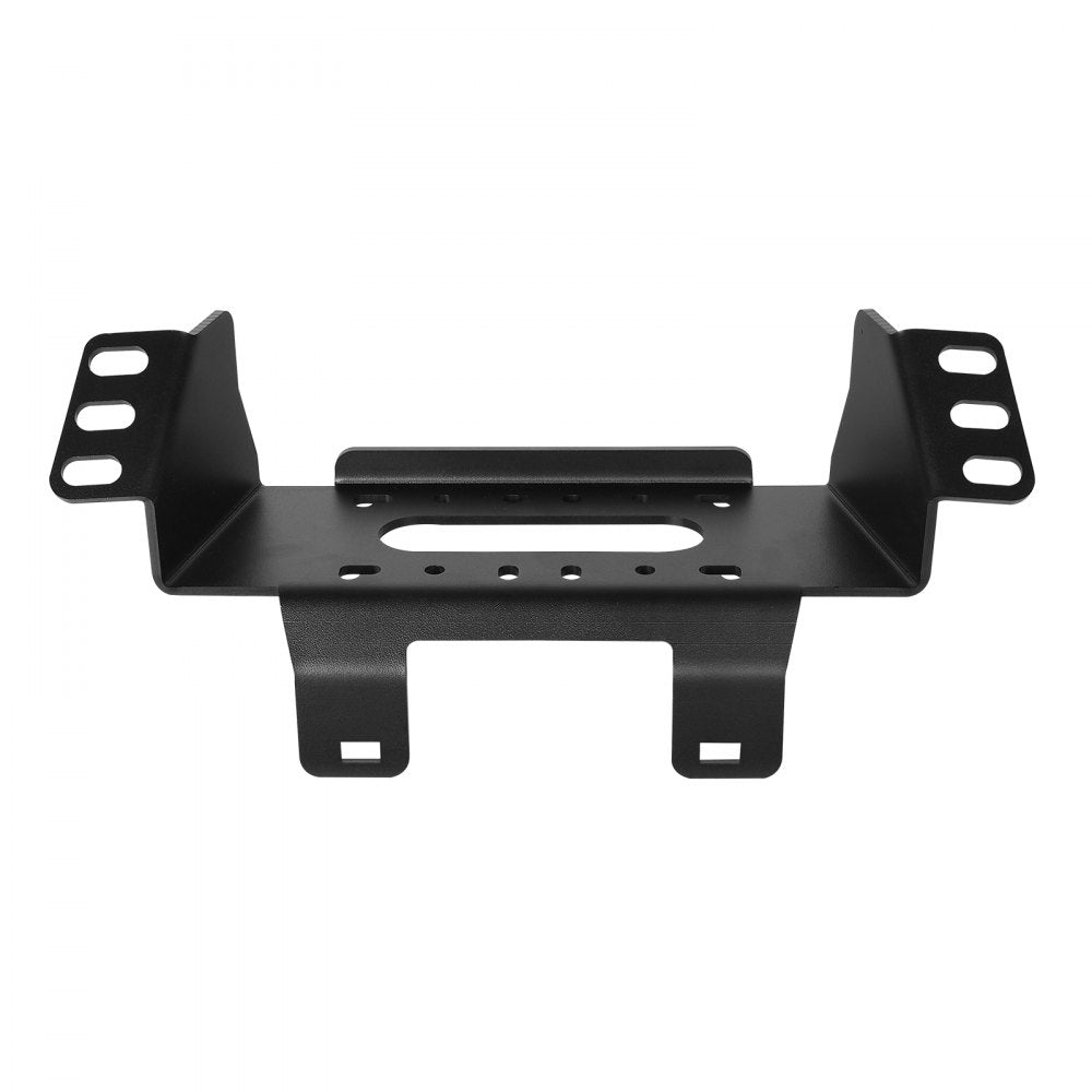 VEVOR Winch Mount, Winch Capacity of 907-1633 kg, Trailer Hitch Winch Mount for Select Polaris Ranger Models (2010-2021), 3 Mounting Hole Design, Powder Coated Steel, Fit for Muddy Road Rescue