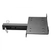 VEVOR Winch Mount, 15000 lbs / 6803 kg Load Capacity, Trailer Hitch Winch Mount with 50.8 mm Receiver, 2 Mounting Hole Design, Powder Coated Steel, Suitable for ATV UTV Pickup Truck, Black