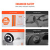 VEVOR 8KW Diesel Heater, 12V/24V All in One Diesel Air Heater, with Bluetooth APP Control, Remote Control and Display Screen, CO Alarm, Fast Heating Portable Diesel Heater for Vehicles and Outdoors