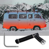 VEVOR Diesel Heater Pipe Ducting Set, 3" Extendable Air Duct Hose, 1" Stainless Steel Exhaust Pipe, 2 Air Vents, Tee Air Outlet Connector and Hose Clamps, for 5KW/8KW Diesel Parking Heaters