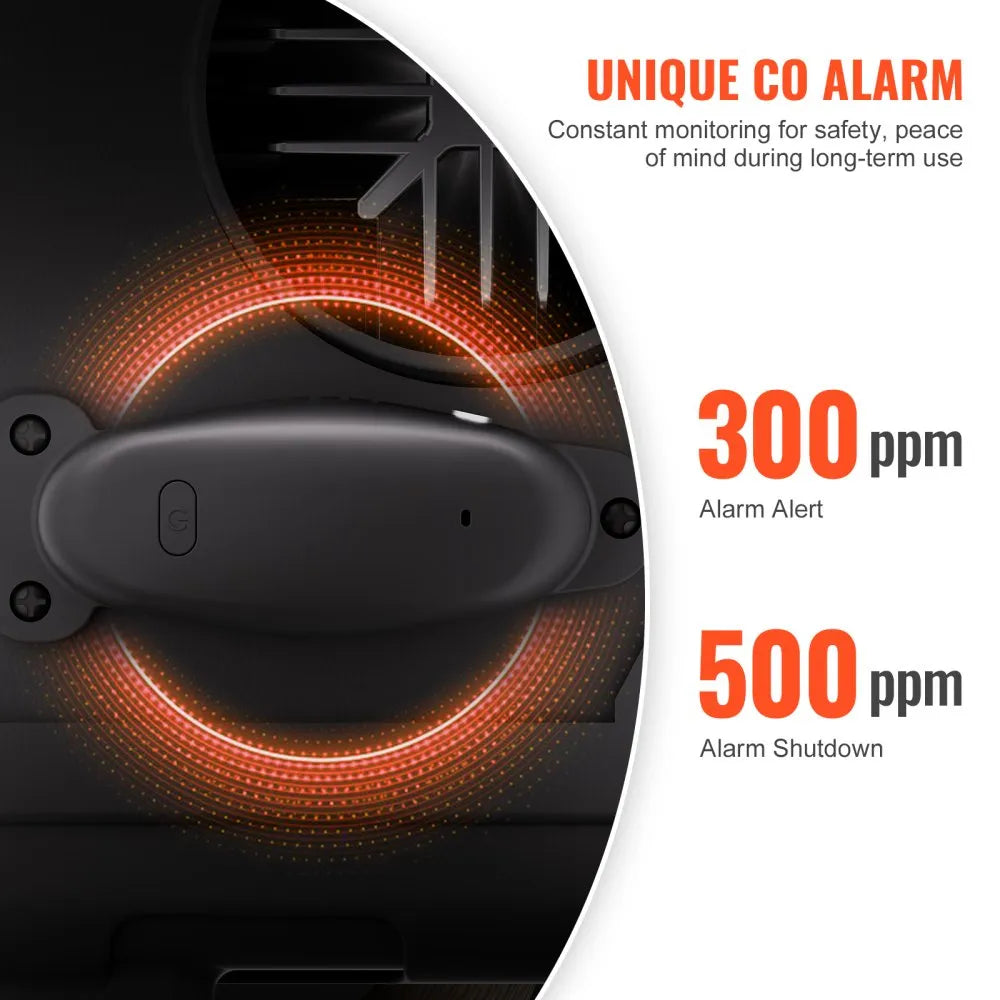 VEVOR 8KW Diesel Heater, 12V/24V All in One Diesel Air Heater, with Bluetooth APP Control, Remote Control and Display Screen, CO Alarm, Fast Heating Portable Diesel Heater for Vehicles and Garage