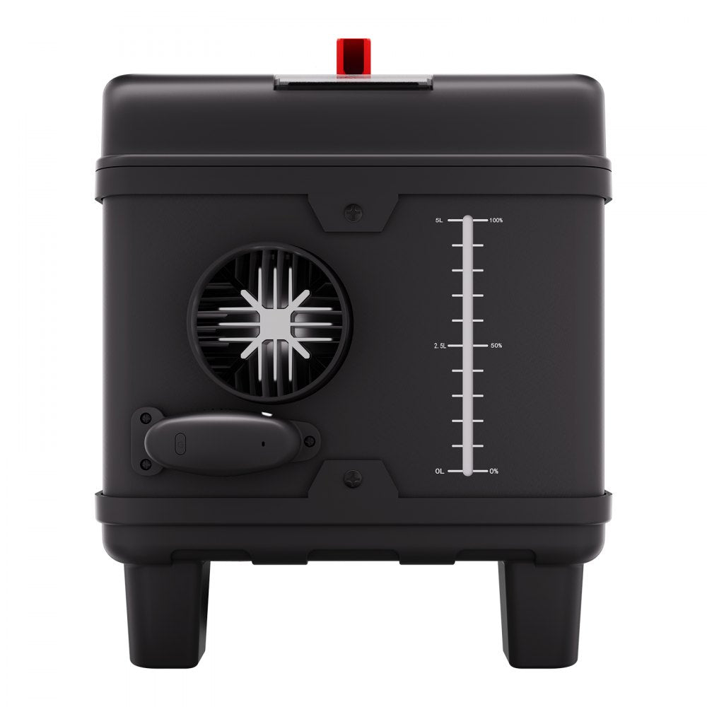 VEVOR 8KW Diesel Heater, 12V/24V All in One Diesel Air Heater, with Bluetooth APP Control, Remote Control and Display Screen, CO Alarm, Fast Heating Portable Diesel Heater for Vehicles and Garage