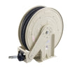 VEVOR Oil Hose Reel, 1/2 inch x 50 ft Retractable, Spring Driven Auto Swivel Rewind, Max 3625 PSI, Heavy-Duty Carbon Steel Construction with Steel Wire Braided Hose, for Engine / Gear / Hydraulic Oil