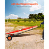 VEVOR Boat Trailer Dolly, 420lbs Load Capacity, Carbon Steel Trailer Mover with Adjustable Length, 15.7 in Pneumatic Tires and Nonslip Support Bracket, for Moving Kayak Motorboat Fishing Boat