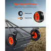 VEVOR Boat Trailer Dolly, 420lbs Load Capacity, Carbon Steel Trailer Mover with Adjustable Length, 15.7 in Pneumatic Tires and Nonslip Support Bracket, for Moving Kayak Motorboat Fishing Boat