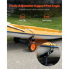 VEVOR Boat Trailer Dolly, 420lbs Load Capacity, Carbon Steel Trailer Mover with Adjustable Length, 15.7 in Pneumatic Tires and Nonslip Support Bracket, for Moving Kayak Motorboat Fishing Boat