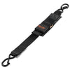 VEVOR Retractable Ratchet Straps, 2 in x 2 ft Ratchet Tie Down Straps with Security Lock S Hooks, 2 Pack Heavy Duty Ratchet Tie Down Straps with 1500 lbs Break Strength, for Trailers, Vehicles, Boat