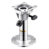 VEVOR Boat Seat Pedestal, Adjustable Height from 12.76 to 18.7 Inches, Aluminum Alloy Boat Chair Base with Locking Design, Waterproof & Rust-resistant, Ideal for Fishing and Boating Enthusiasts