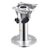 VEVOR Boat Seat Pedestal, Adjustable Height from 12.76 to 18.7 Inches, Aluminum Alloy Boat Chair Base with Locking Design, Waterproof & Rust-resistant, Ideal for Fishing and Boating Enthusiasts