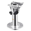VEVOR Boat Seat Pedestal, Adjustable Height from 12.76 to 18.7 Inches, Aluminum Alloy Boat Chair Base with Locking Design, Waterproof & Rust-resistant, Ideal for Fishing and Boating Enthusiasts