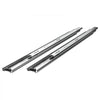 VEVOR Drawer Slides, 22 inch, 10 Pairs Full Extension Ball Bearing Cabinet Rails, 100 LB Load Capacity Heavy Duty Side Mount Dresser Drawer Slides, Drawer Track Runners for Kitchen DIY Replacement