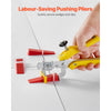 VEVOR Tile Leveling System, 1/8 Inch(3 mm) with 1pc Tile Plier, 700 PCS DIY Tile Leveler Spacers Clips and 200 PCS Reusable Wedges, Tile Tools Set for Professional Ceramic Tile and Stone Installation