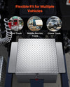VEVOR truck bed tool box - flexible fit for multiple vehicles illustration