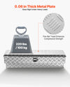 VEVOR truck bed tool box 48 x 13.4 x 13 in silver - image 1