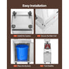 VEVOR Movable Base Cabinet for Orange Juicer, Thickened Stainless Steel Cabinet, 4 Swivel Casters, Compatible with VEVOR NS2000E-4\NS2000E-4P Fully Automatic Feed Orange Juicer, Easy Installation